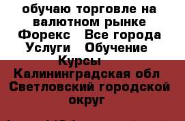 обучаю торговле на валютном рынке Форекс - Все города Услуги » Обучение. Курсы   . Калининградская обл.,Светловский городской округ 